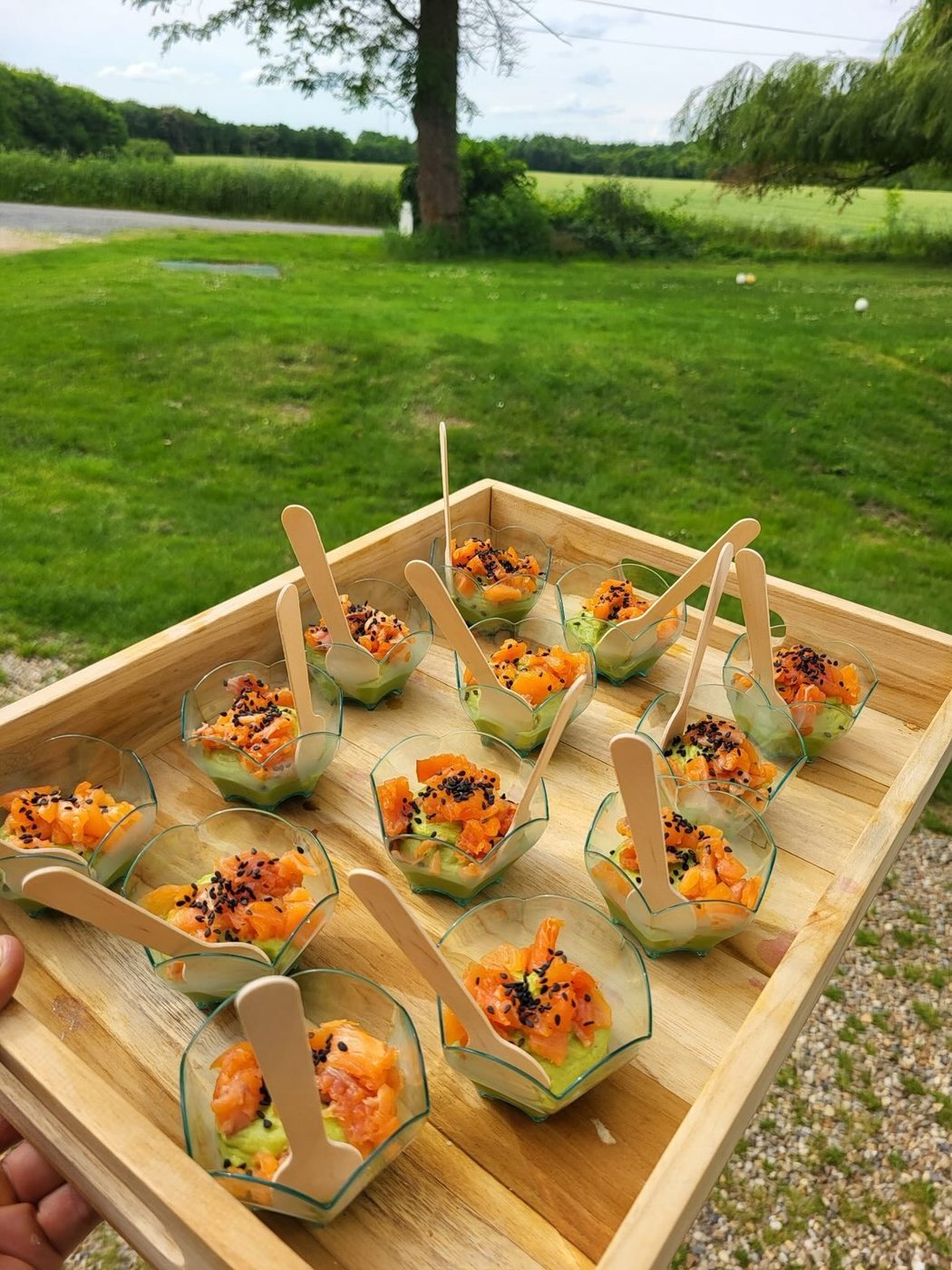 Bouchées et verrines apéritives
